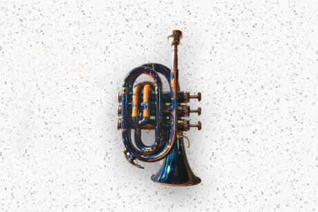 Trompete Pocket Thomann TR5 Blue